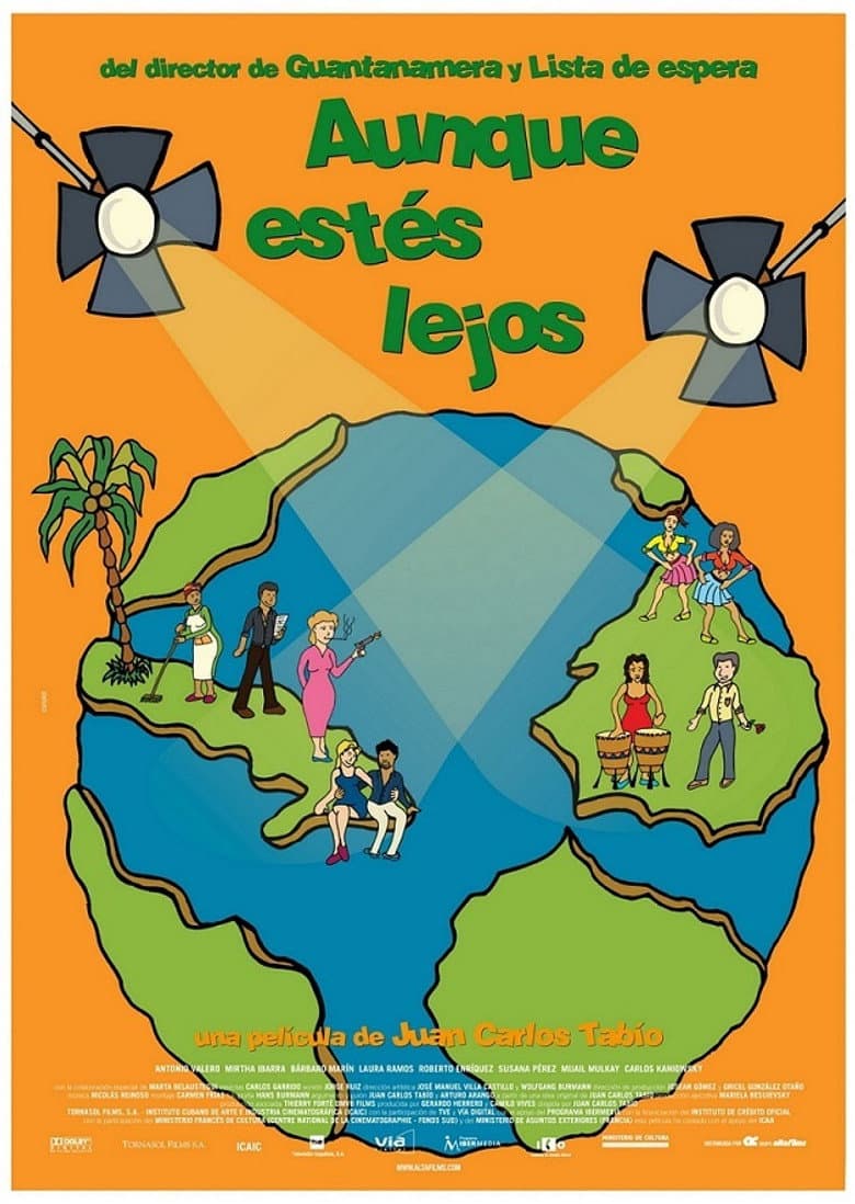 Aunque estés lejos poster