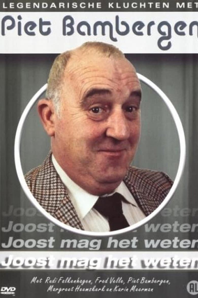 Joost Mag Het Weten poster