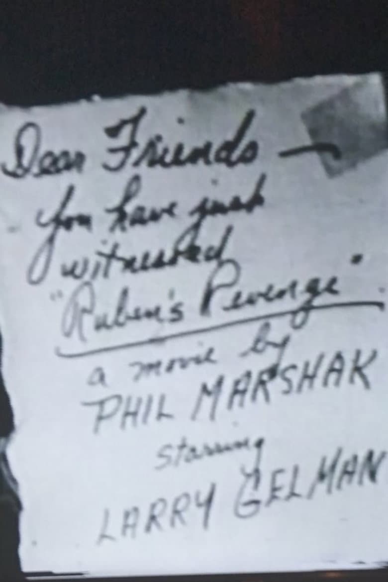 Ruben's Revenge poster