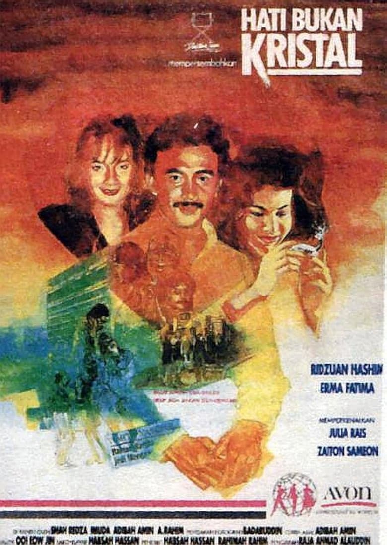 Hati Bukan Kristal poster