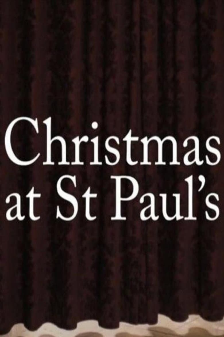 Christmas at St Paul's poster