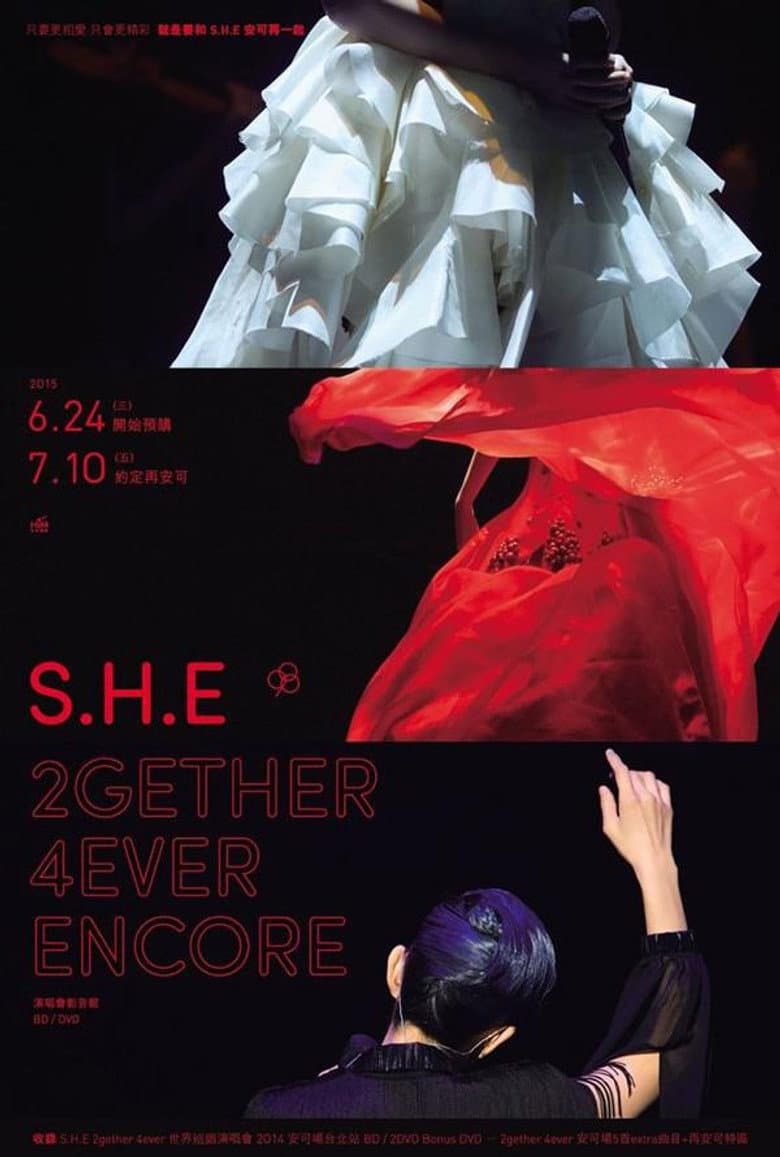 S.H.E 2gether 4ever Encore Live Concert poster