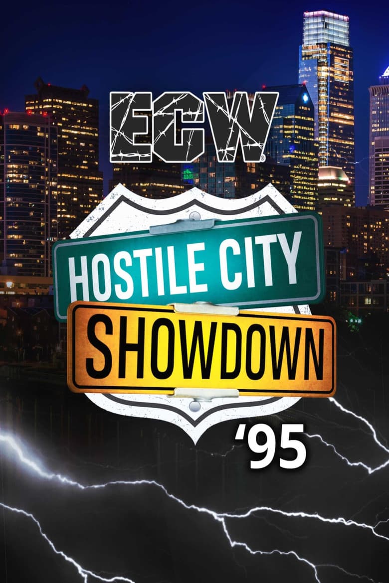 ECW Hostile City Showdown 1995 poster