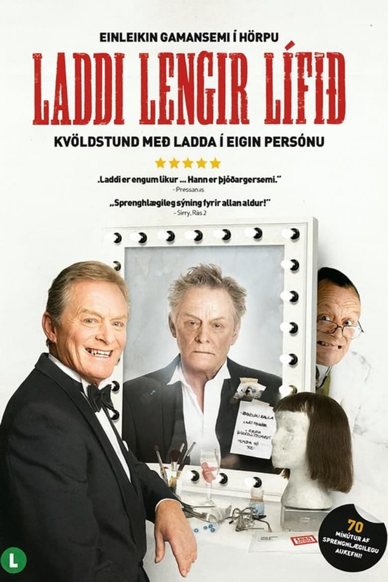 Laddi lengir lífið poster