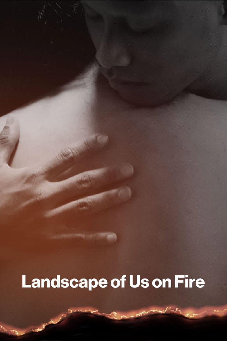 Landscape of Us on fire poster