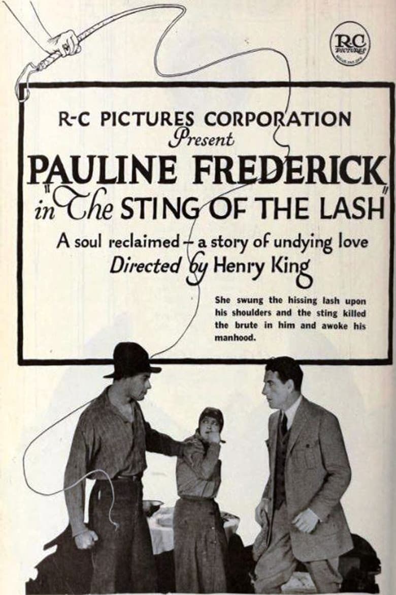 The Sting of the Lash poster