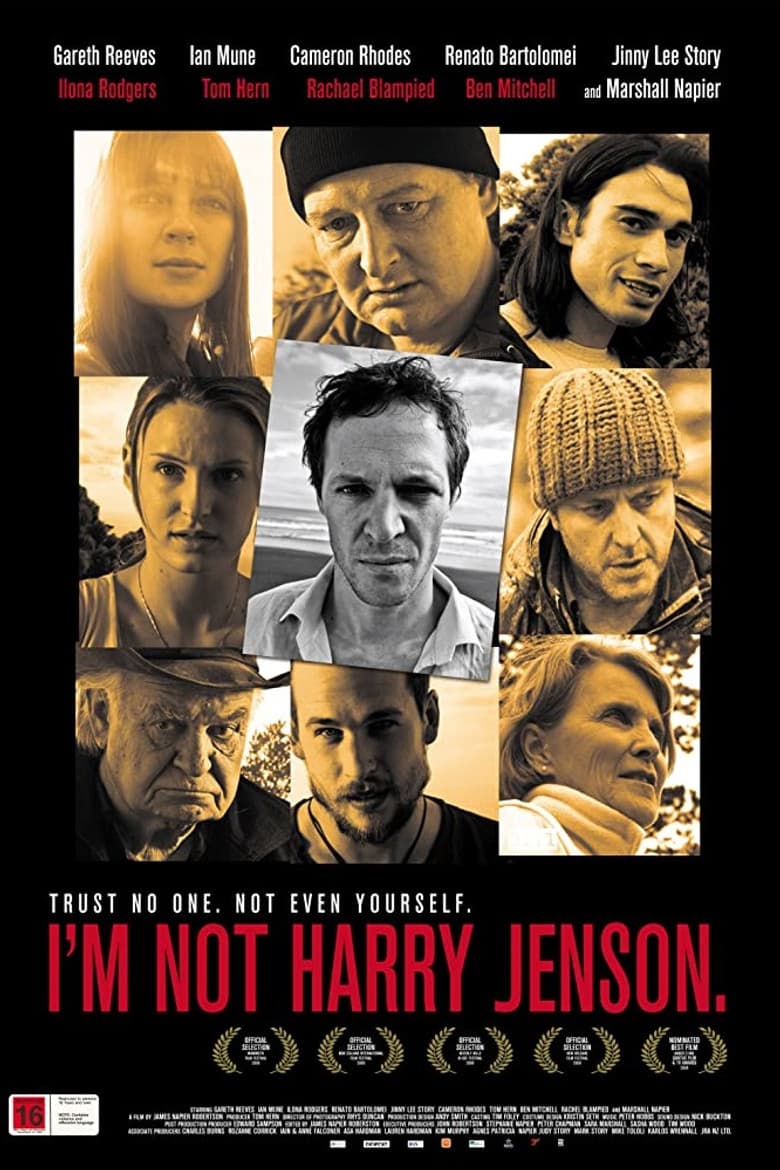 I'm Not Harry Jenson poster