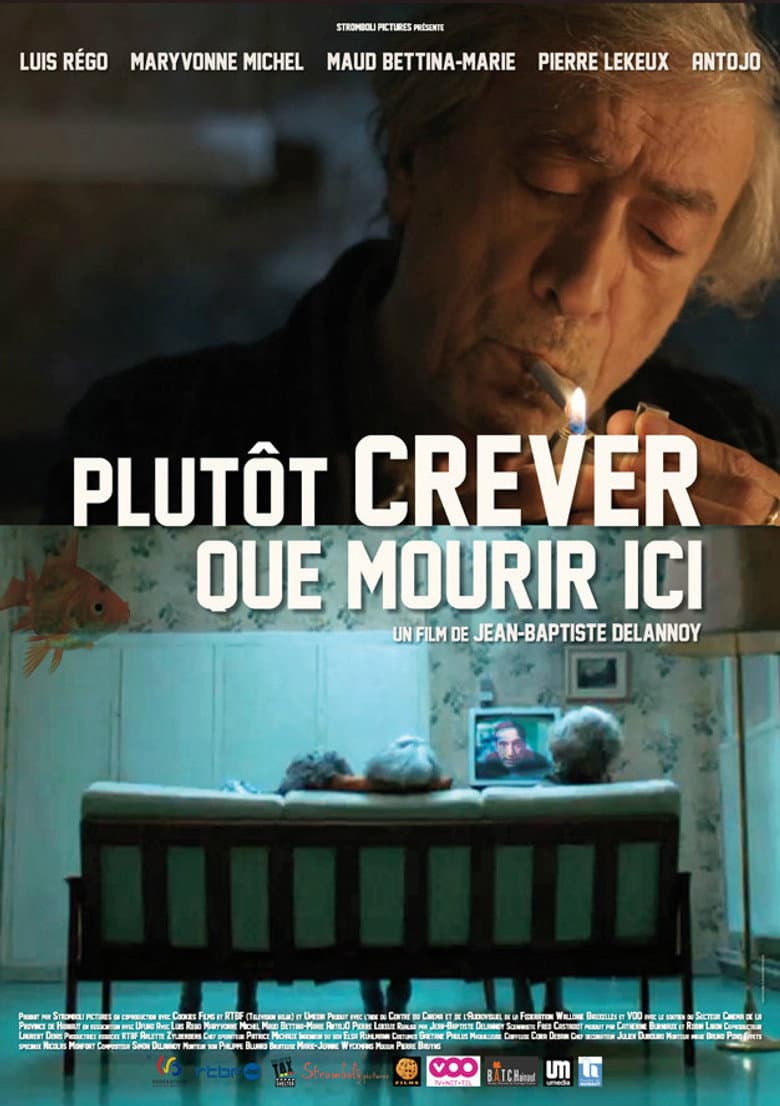 Plutôt crever que mourir ici… poster