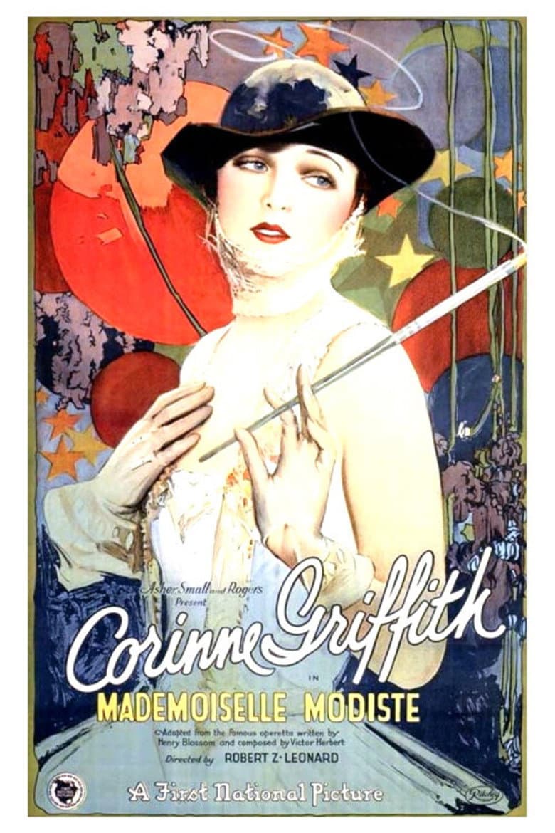 Mademoiselle Modiste poster