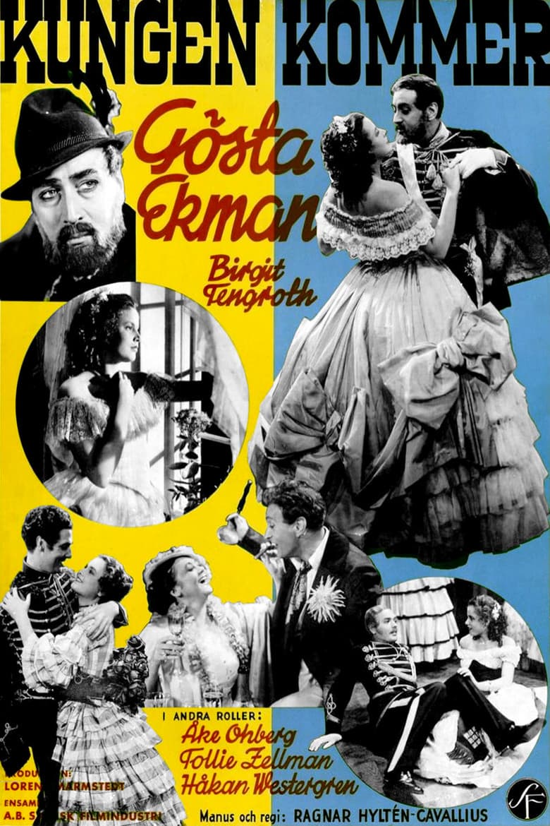 Kungen kommer poster