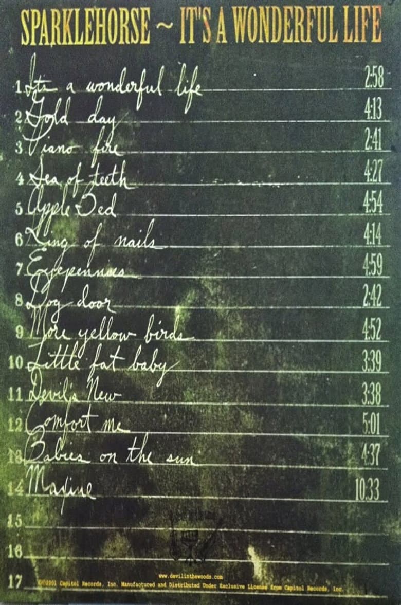 Sonic Cinema: Sparklehorse poster