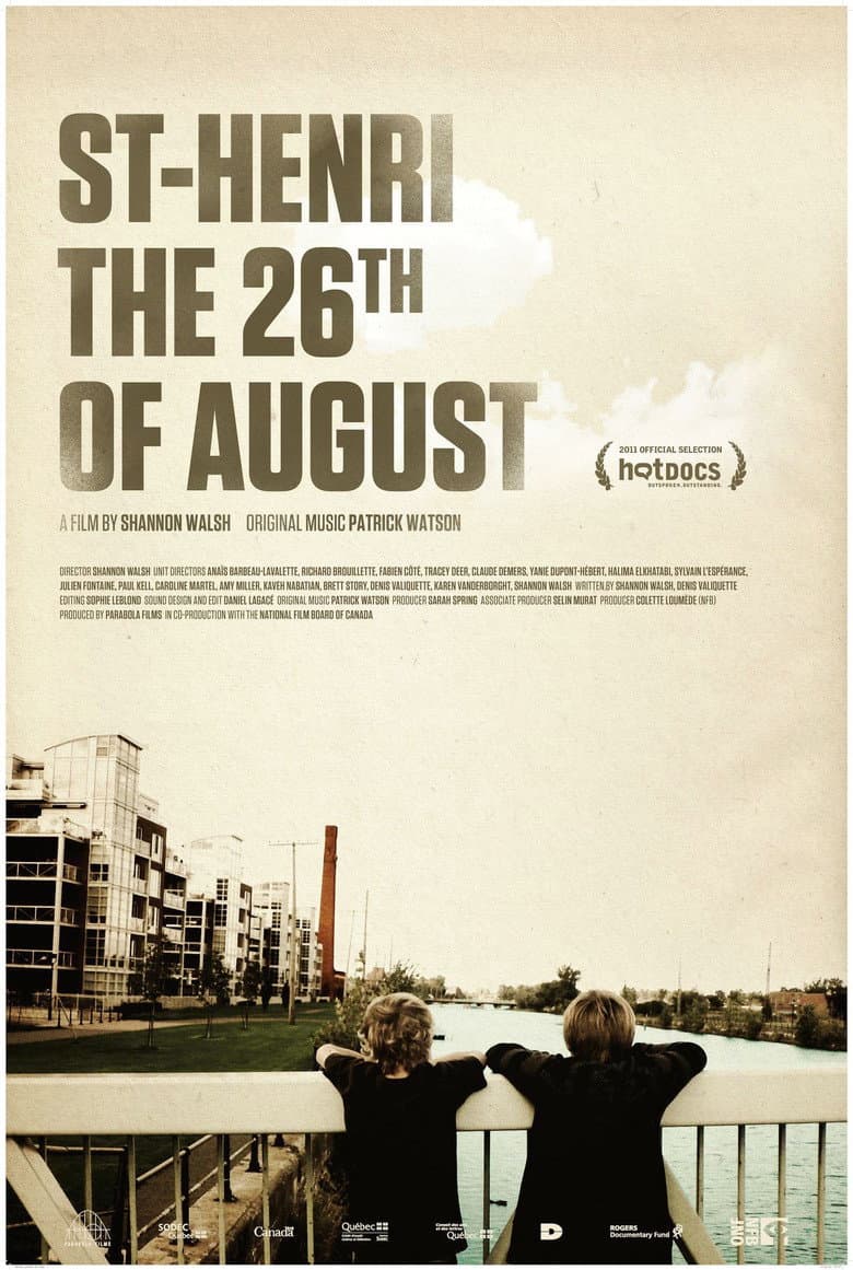 St. Henri, the 26th of August poster