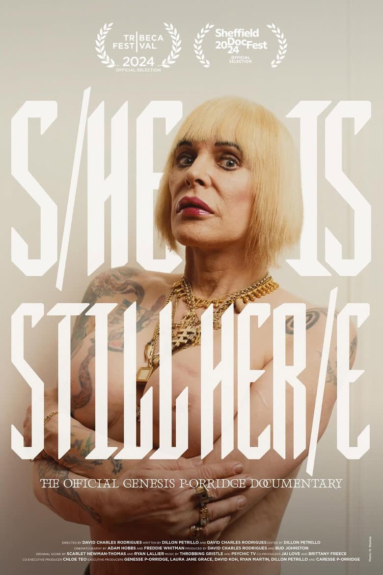 S/He Is Still Her/e: The Official Genesis P-Orridge Documentary poster