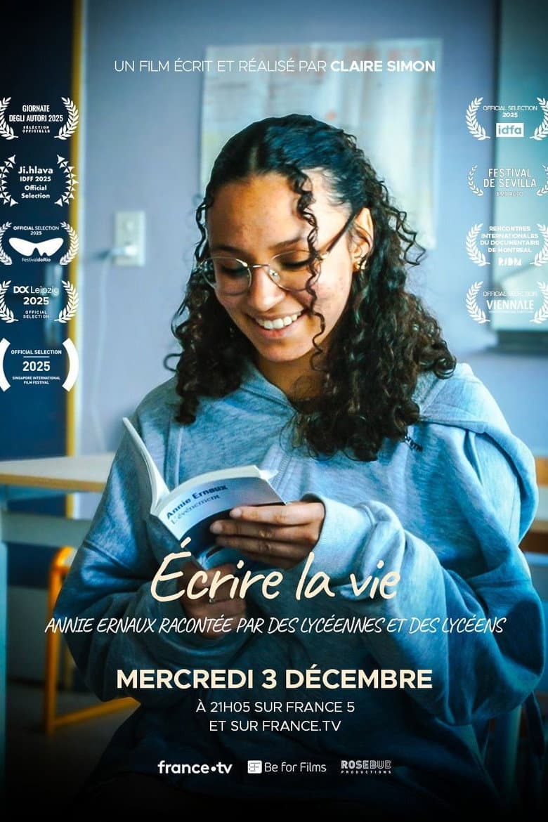 Writing Life – Annie Ernaux Through the Eyes of High School Students poster