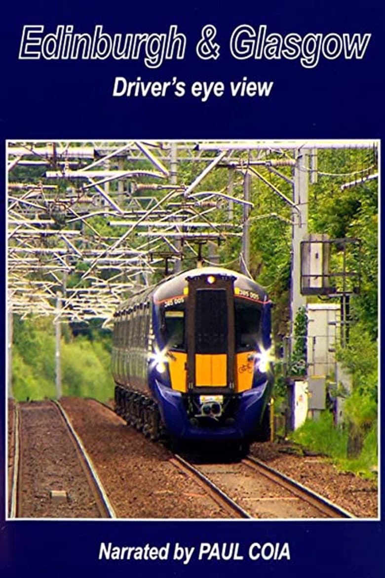 Edinburgh & Glasgow Driver's eye view poster