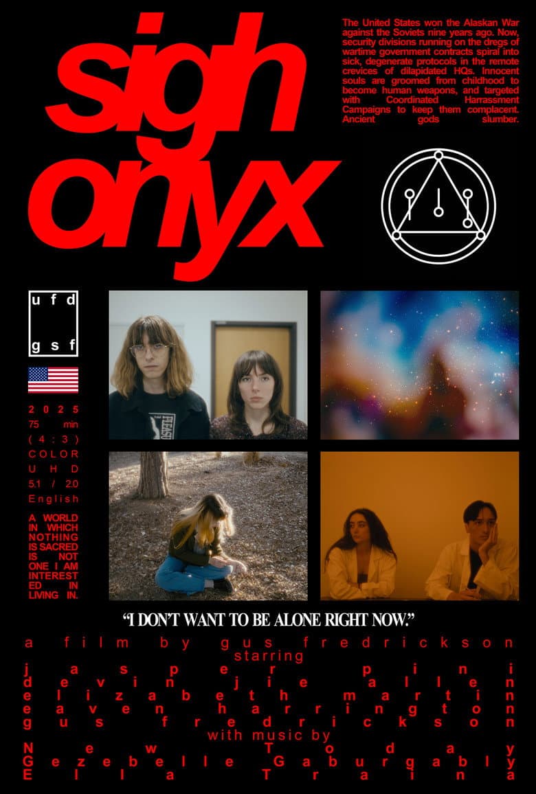 SIGH ONYX poster