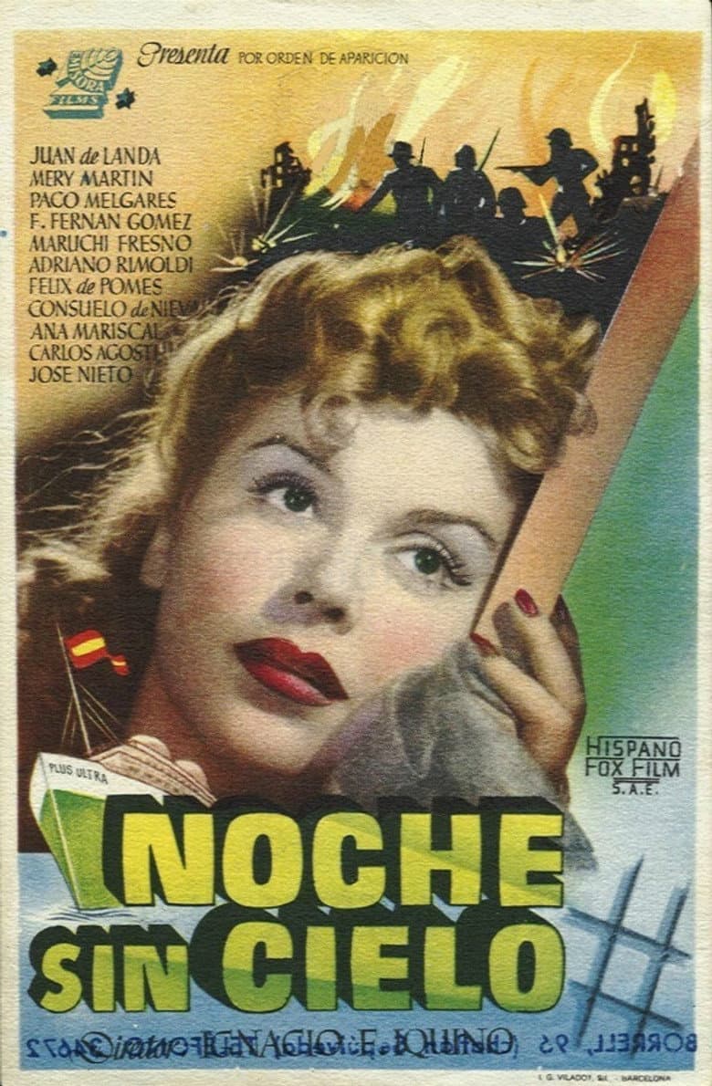 Noche sin cielo poster