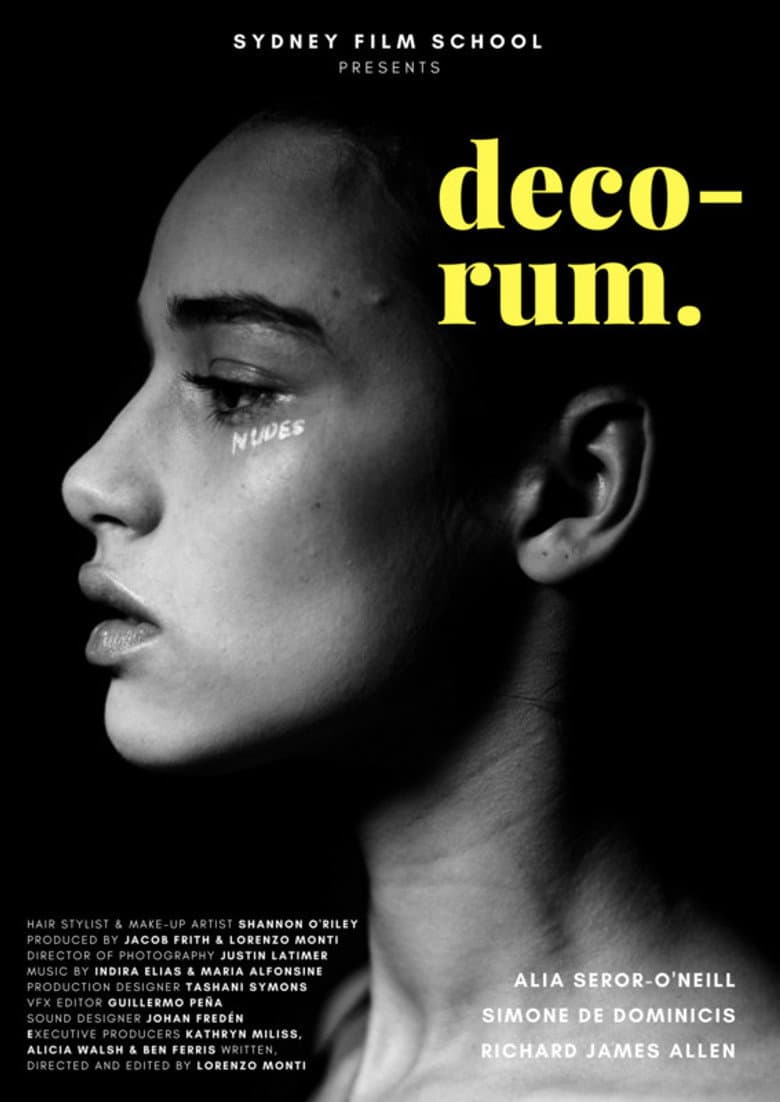 Decorum poster