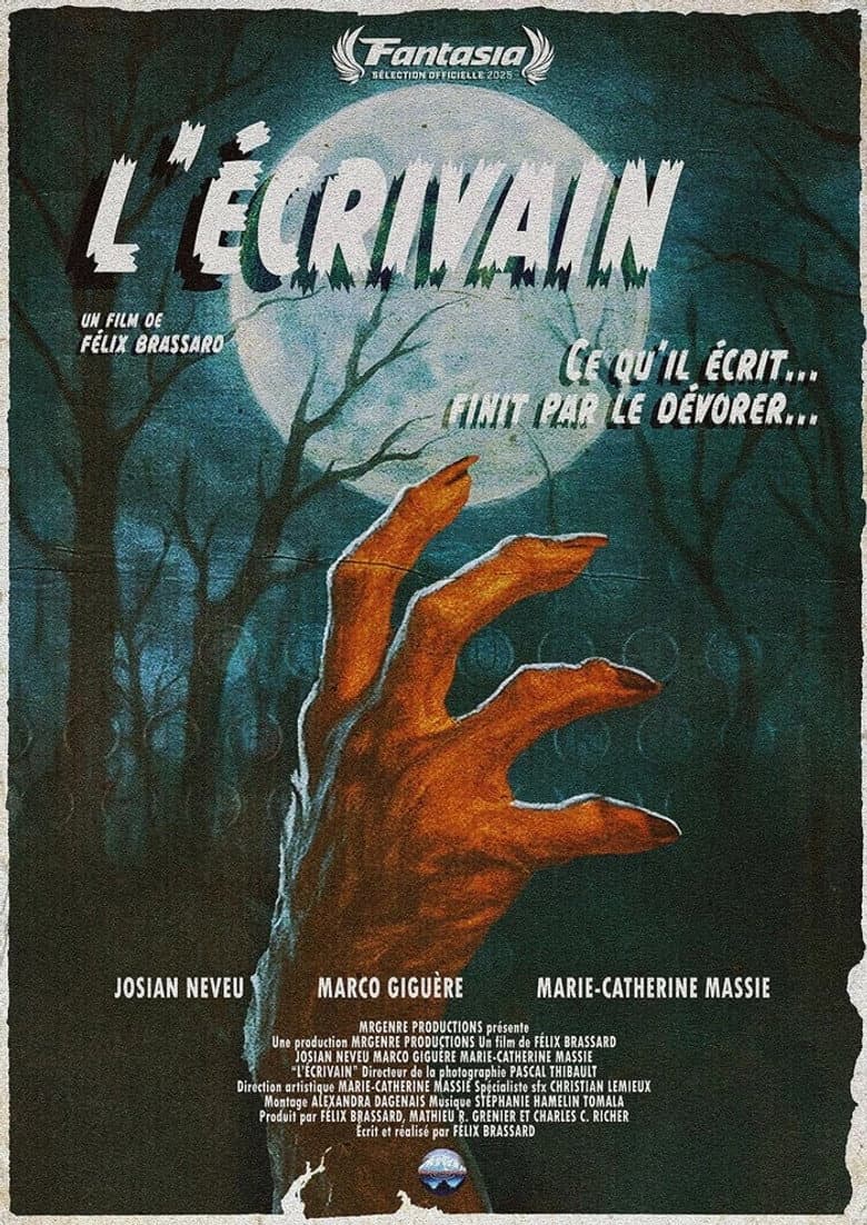 L'écrivain poster