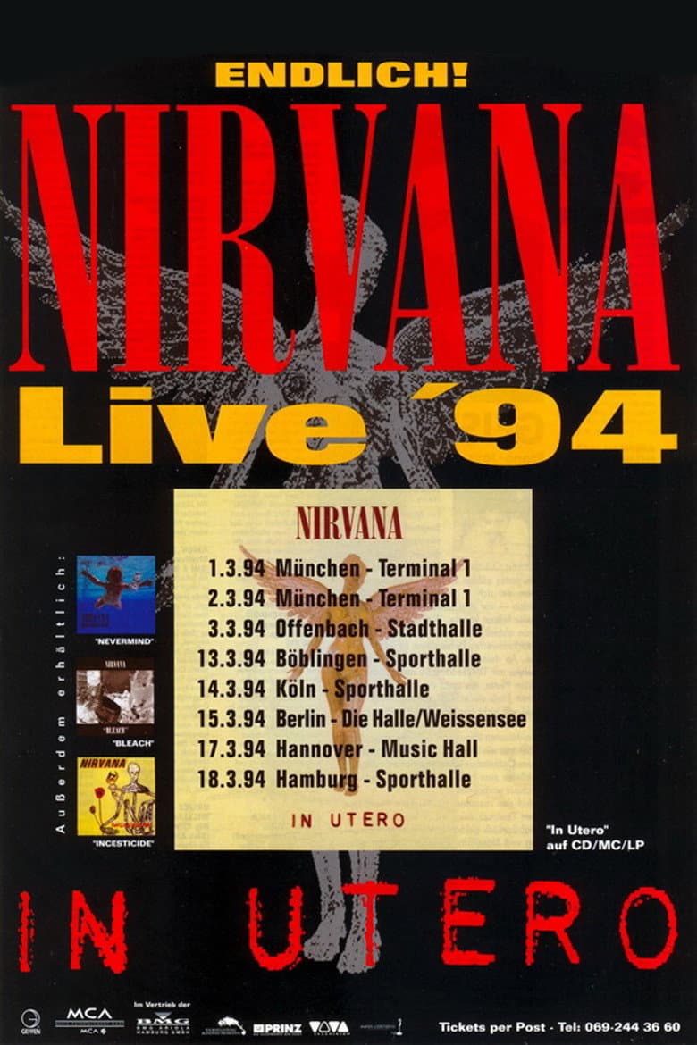 Nirvana: Terminal 1, Munich poster