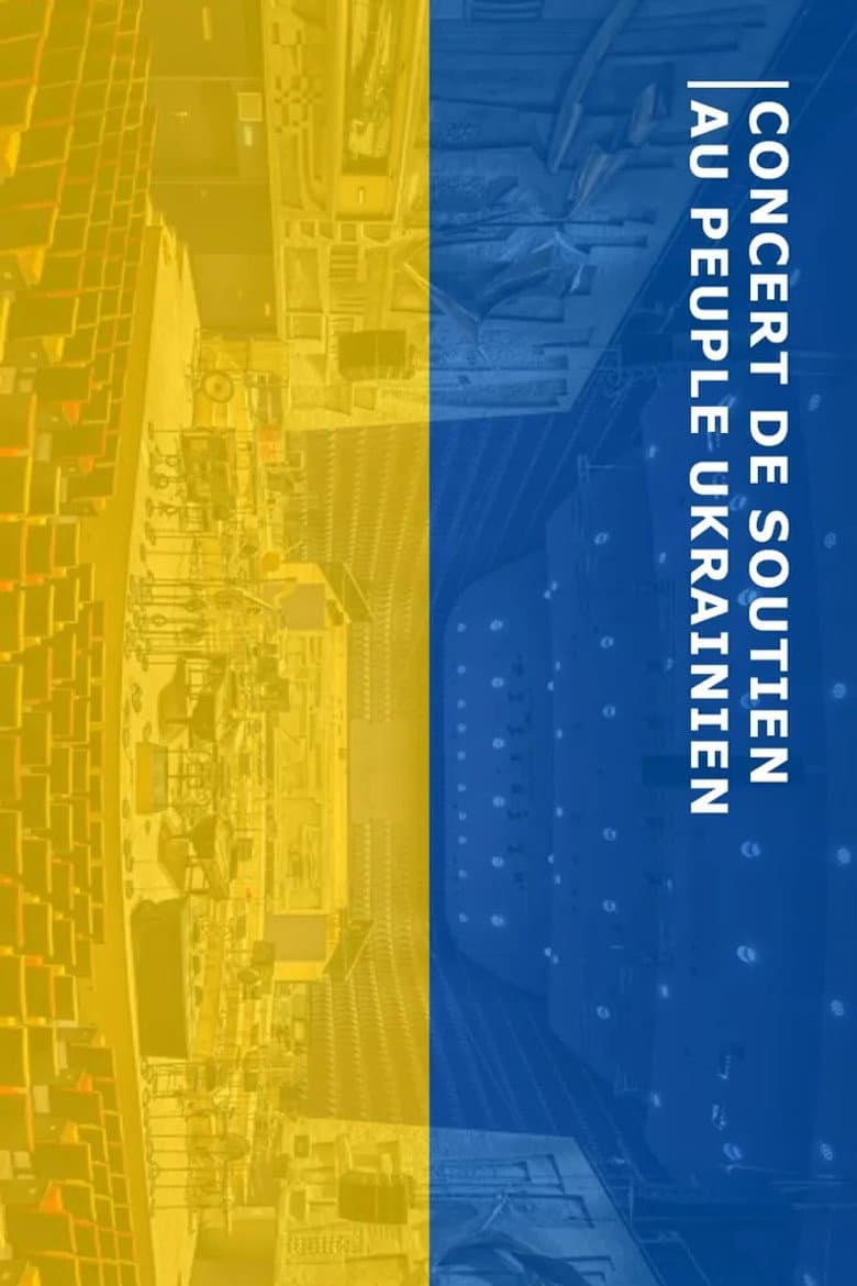 The Orchestre Philharmonique de Radio France Solidarity concert for Ukraine poster