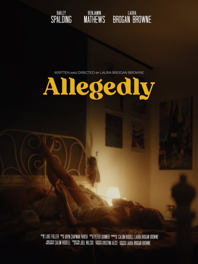 Allegedly poster