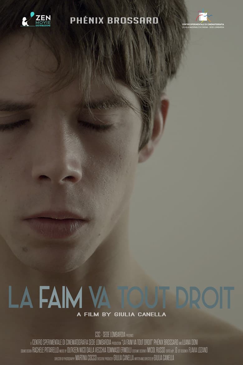 La faim va tout droit poster