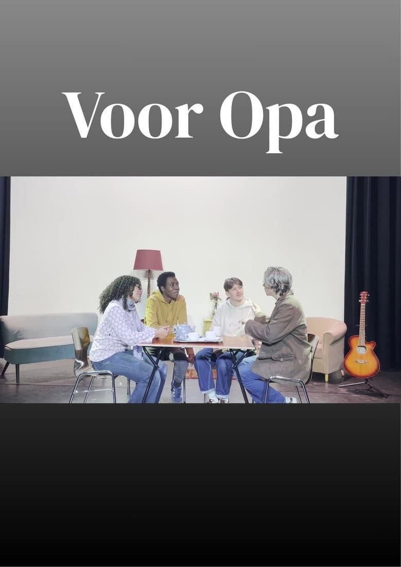 Voor Opa poster