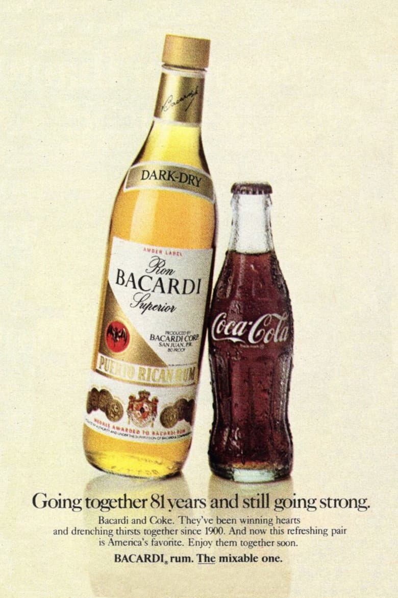 Bacardi and Coke Bonanza ‘81 poster