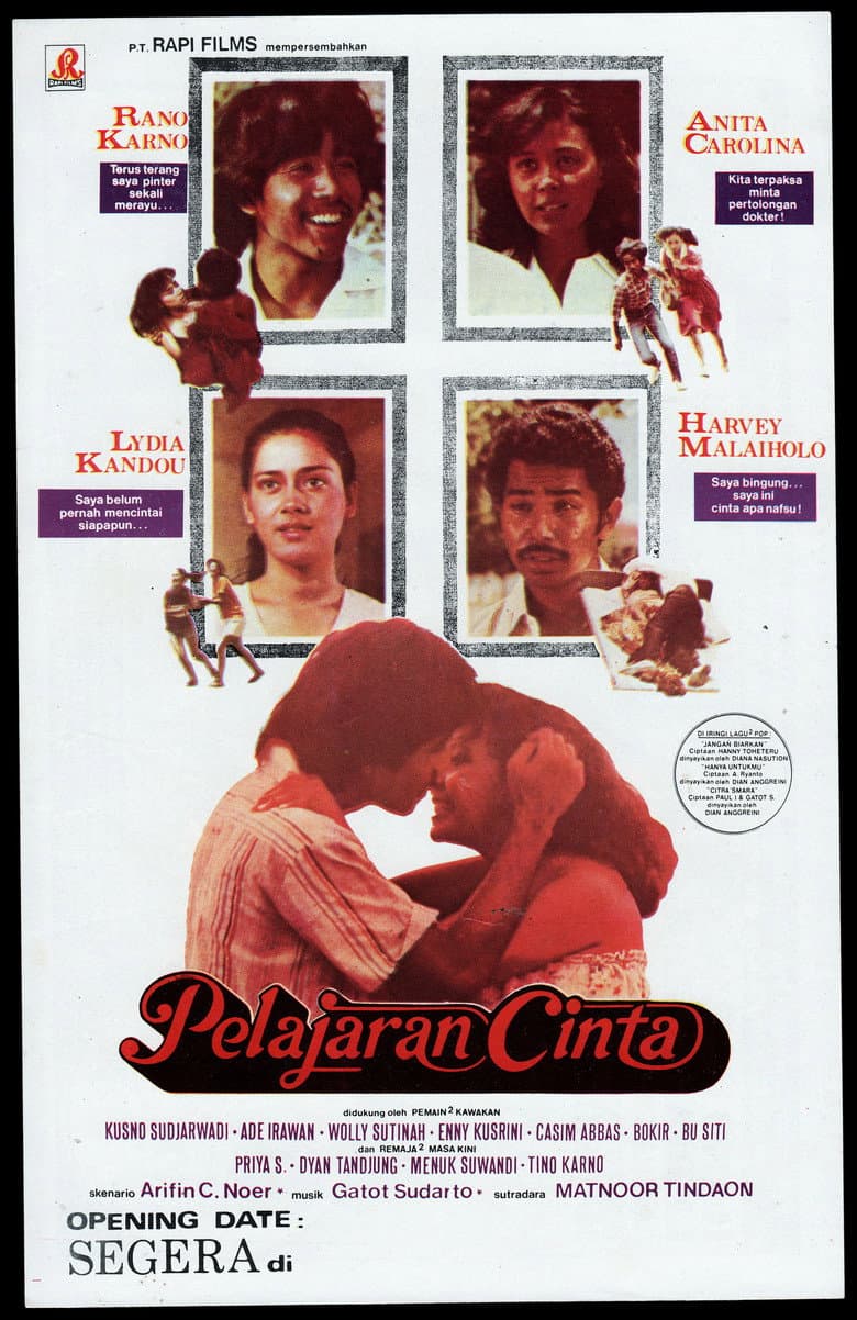 Pelajaran Cinta poster