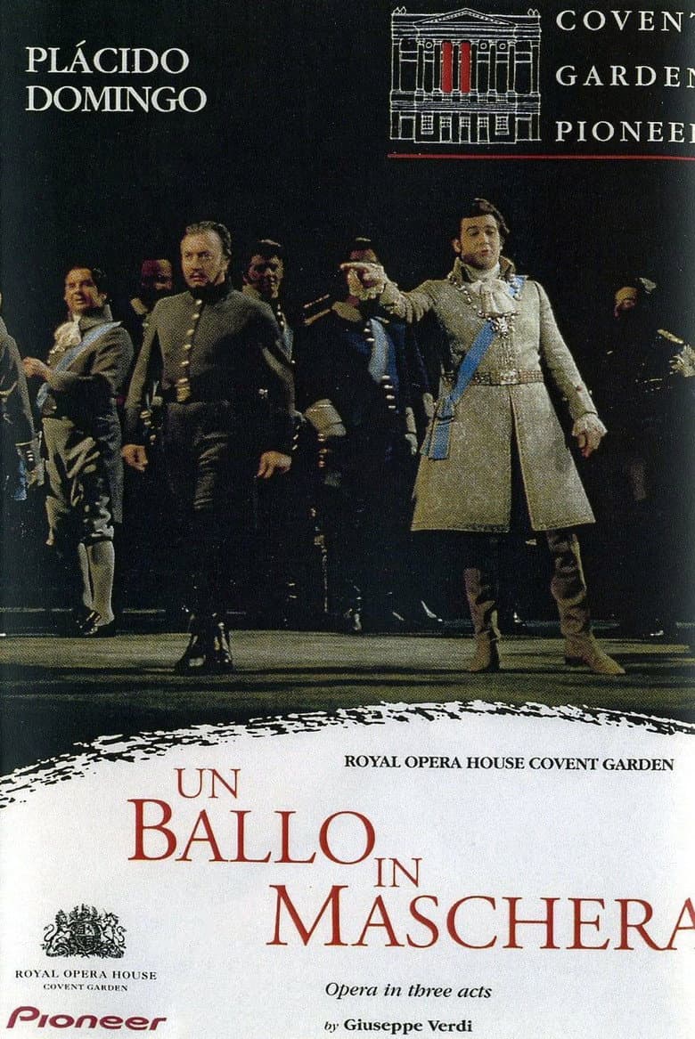 Verdi Un Ballo in Maschera poster