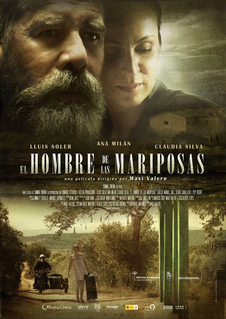 El hombre de las mariposas poster