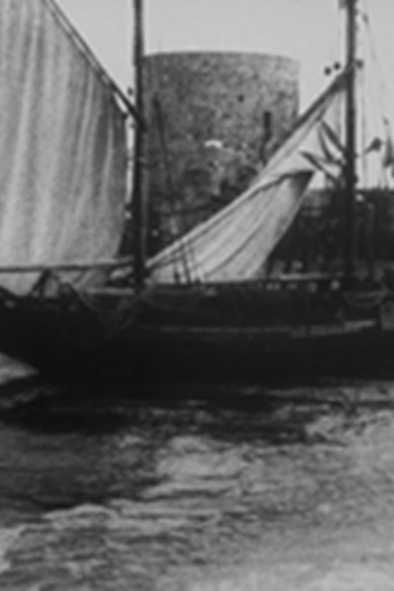 Panorama du port poster