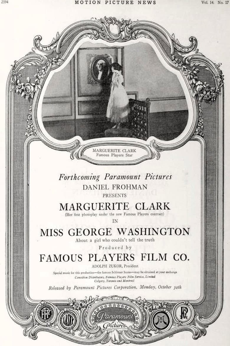 Miss George Washington poster