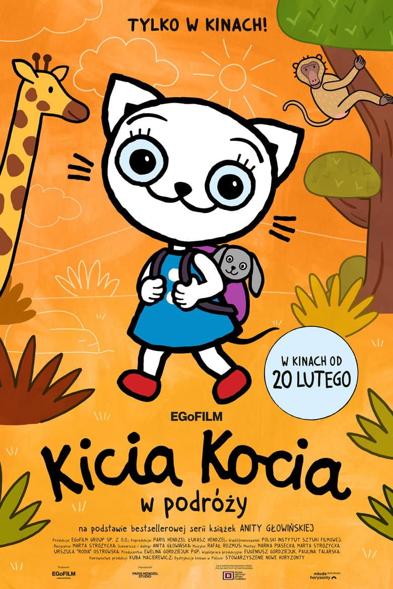 Kicia Kocia w podróży poster