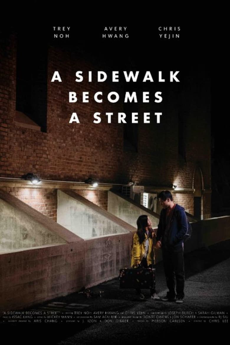 A Sidewalk Becomes a Street poster