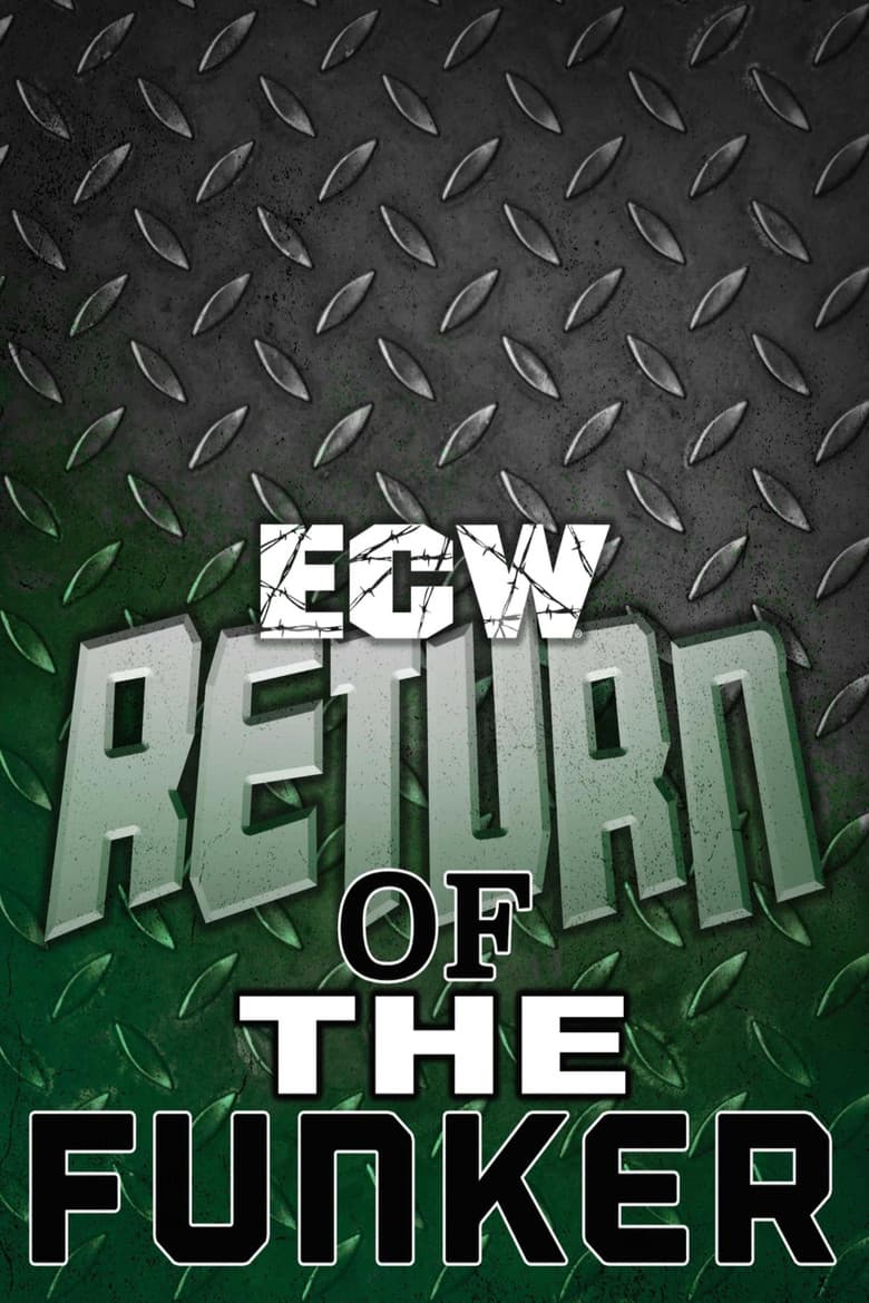 ECW Return of the Funker 1995 poster