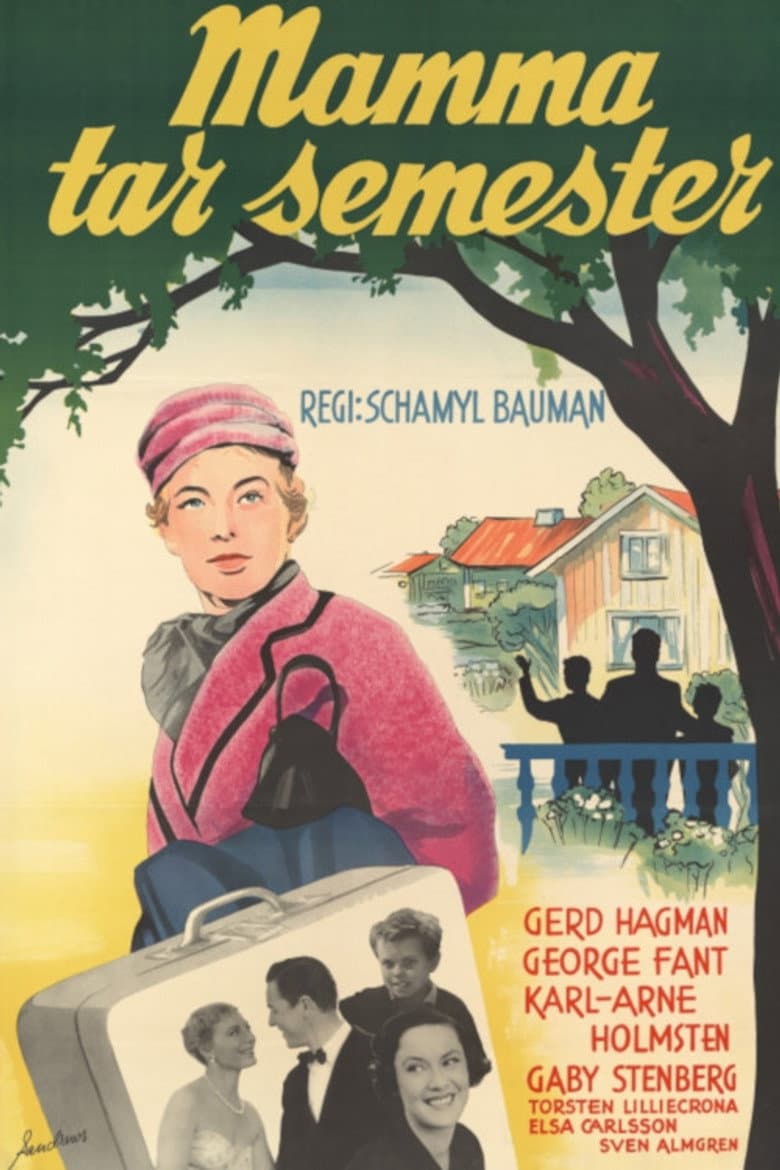 Mamma tar semester poster