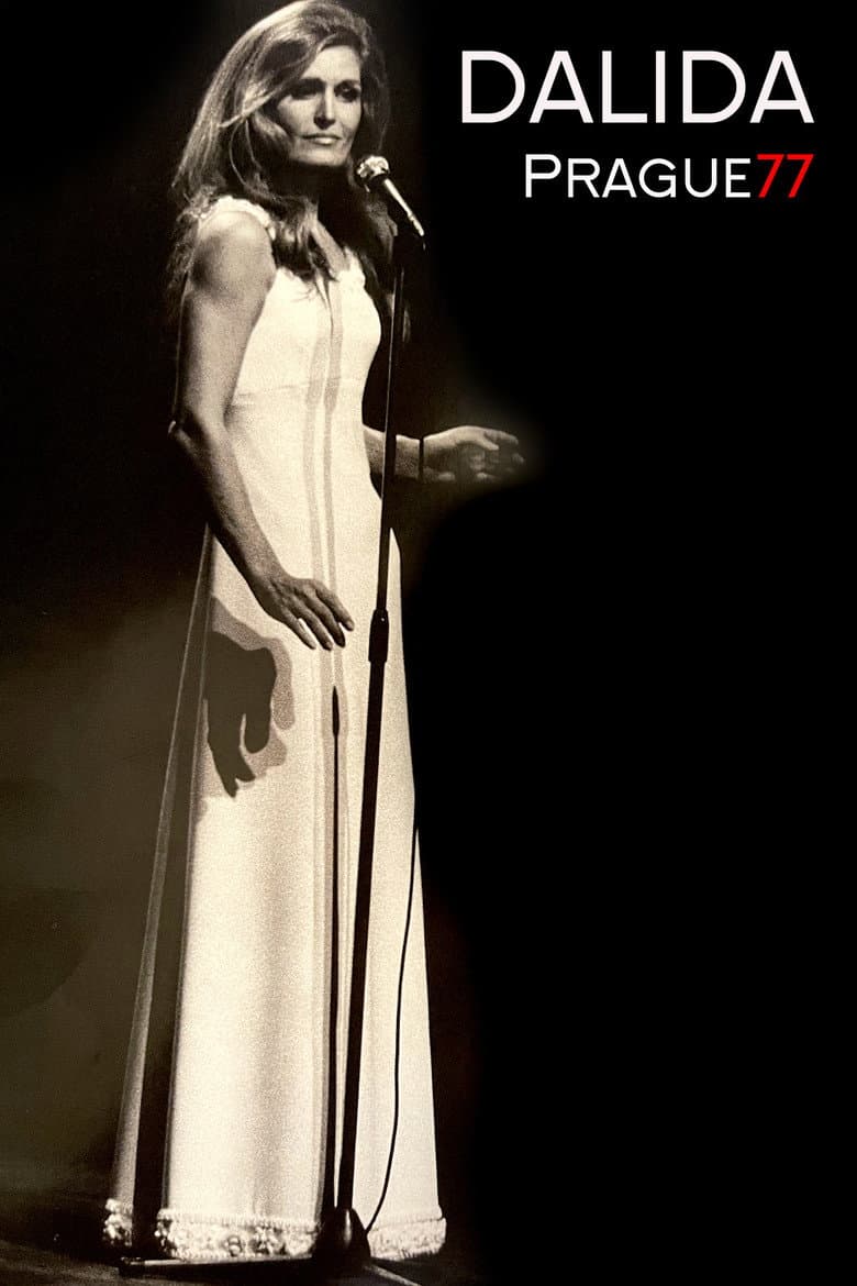 Dalida - Prague poster
