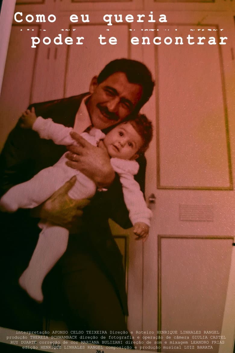 Como Eu Queria Poder Te Encontrar poster