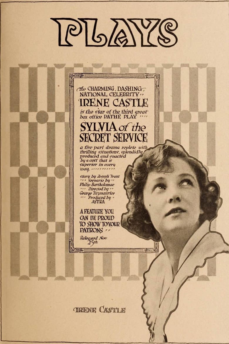 Sylvia of the Secret Service poster