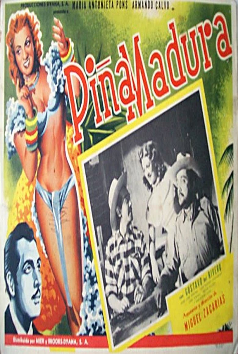 Piña madura poster