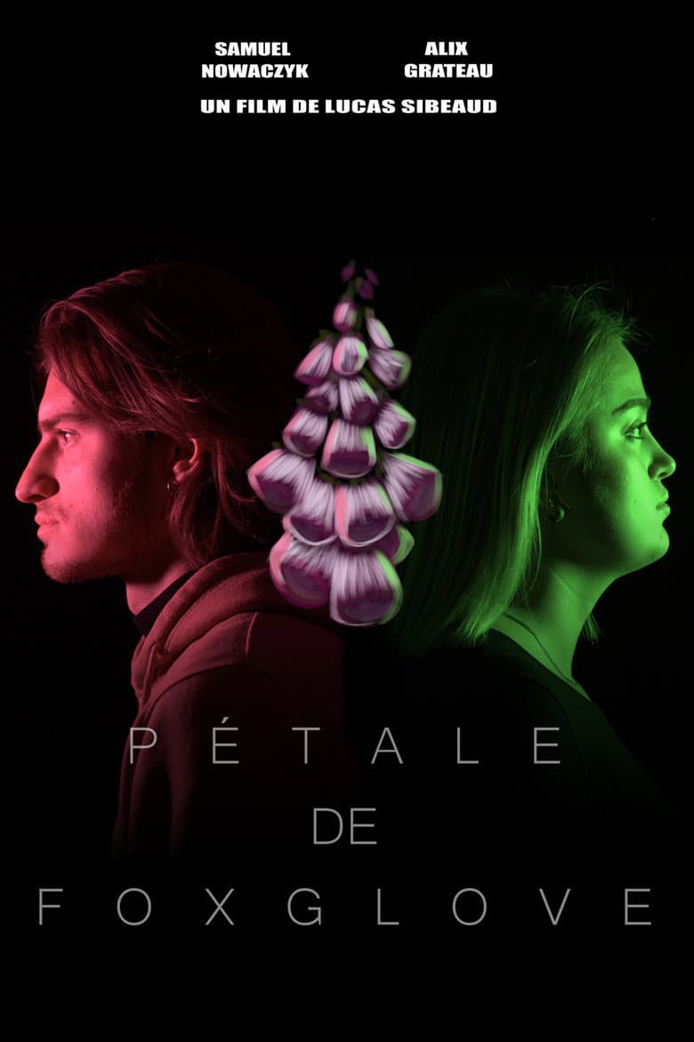 Pétale de Foxglove poster