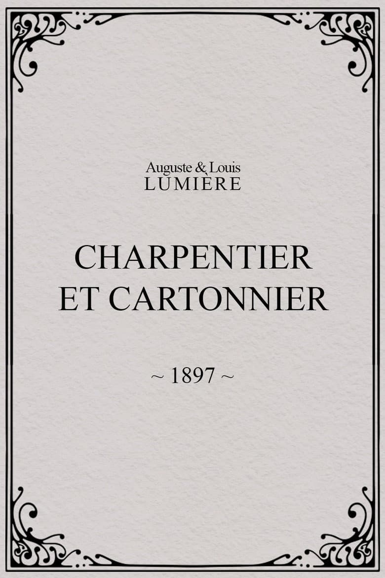 Charpentier et cartonnier poster