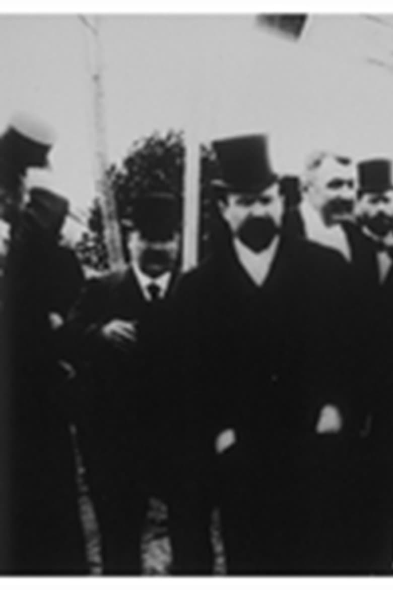 Débarquement de M. le président au Carnet poster