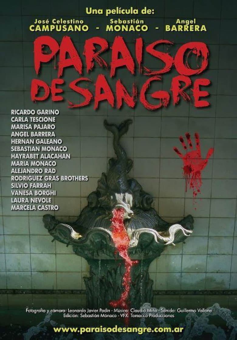 Paraíso de sangre poster