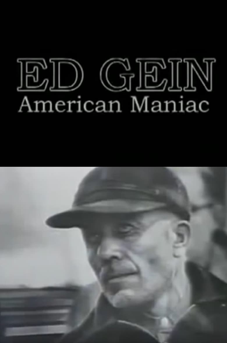 Ed Gein: American Maniac poster