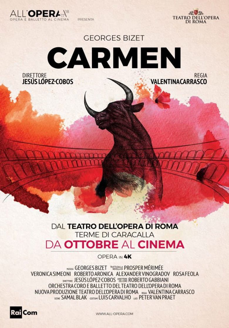 Bizet: Carmen poster