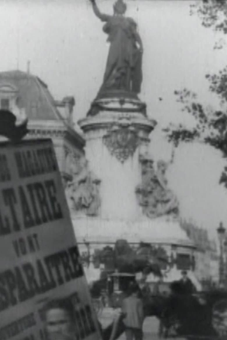 Paris, Place de la République poster