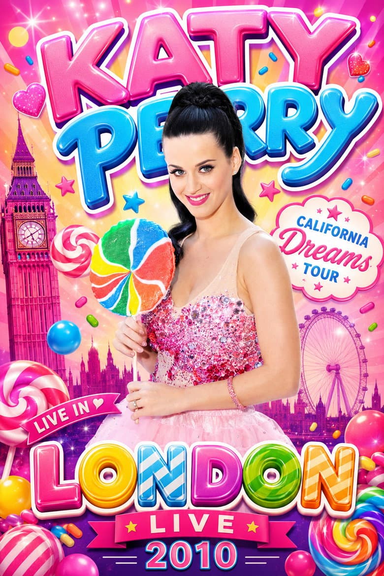 Katy Perry - London Live poster